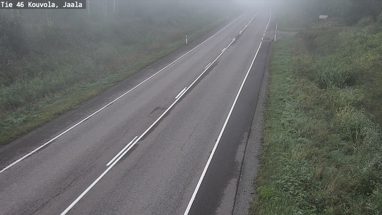 Weather Camera Image Road 46 Kouvola, Jaala, Kouvola, Kymenlaakso