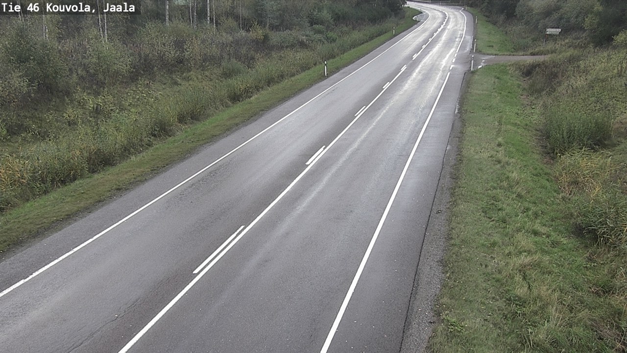Weather Camera Image Road 46 Kouvola, Jaala, Kouvola, Kymenlaakso