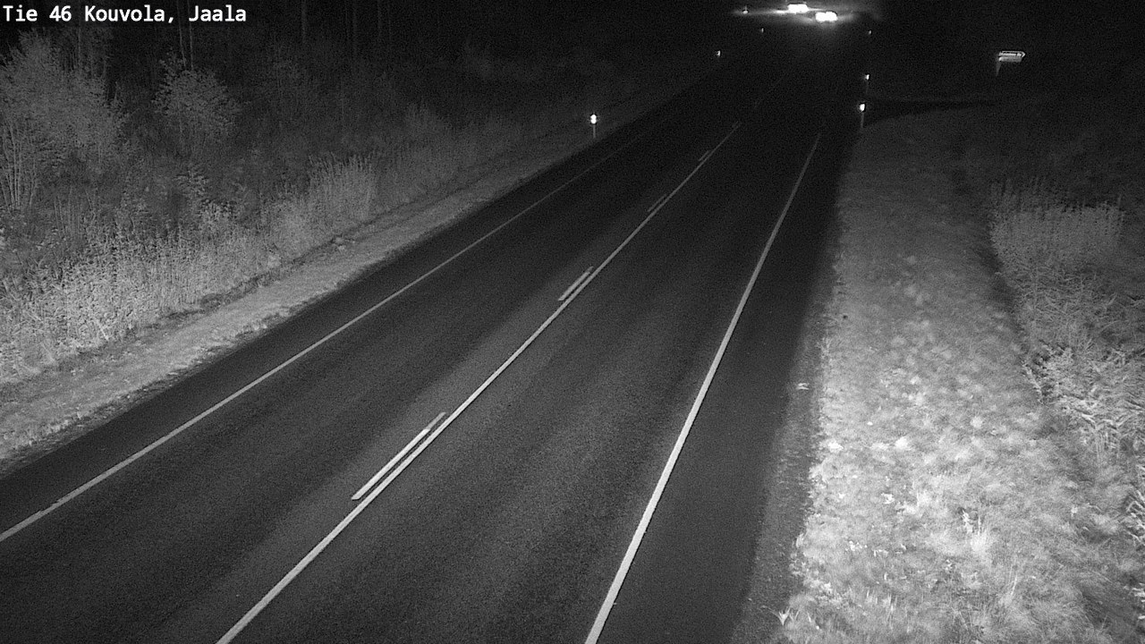 Weather Camera Image Road 46 Kouvola, Jaala, Kouvola, Kymenlaakso