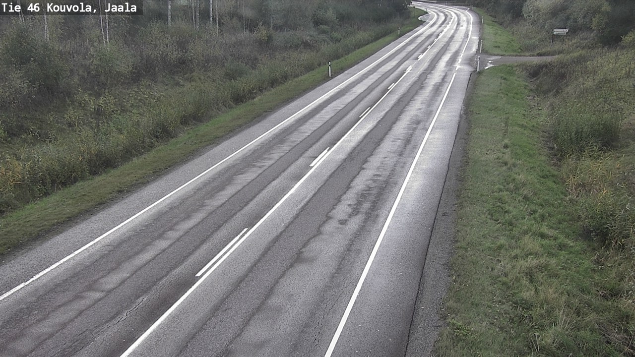 Weather Camera Image Road 46 Kouvola, Jaala, Kouvola, Kymenlaakso