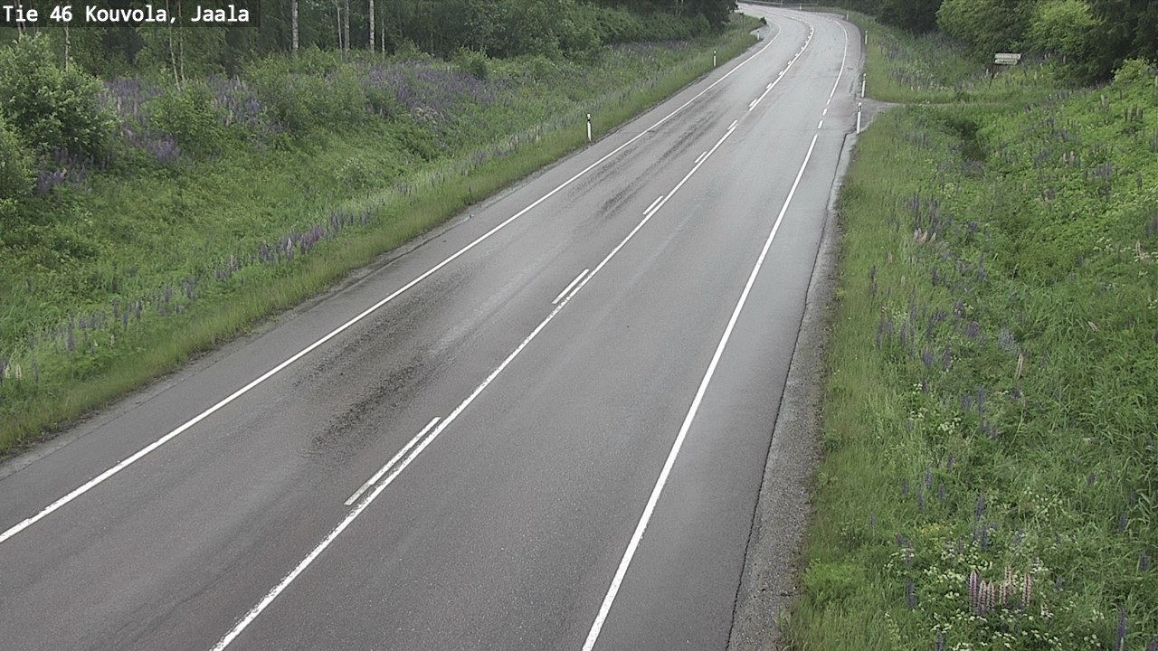 Weather Camera Image Väg 46 Kouvola, Jaala, Kouvola, Kymenlaakso