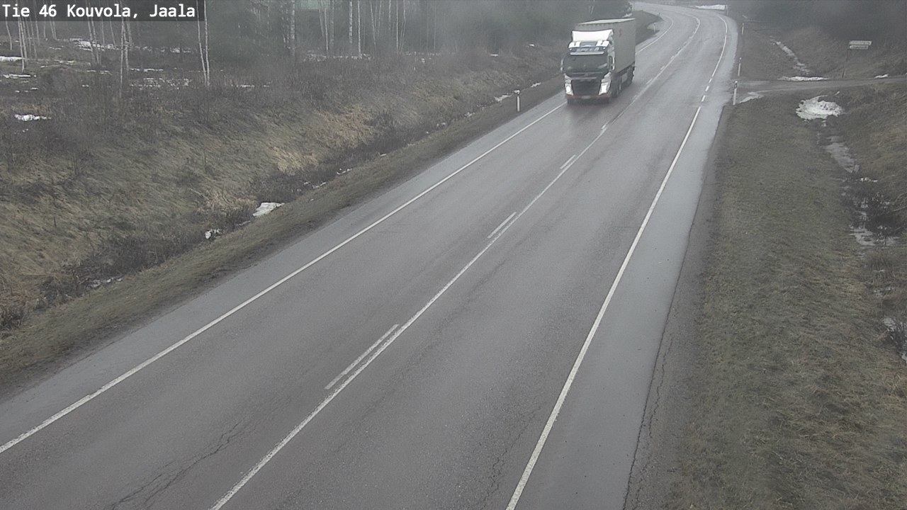 Weather Camera Image Road 46 Kouvola, Jaala, Kouvola, Kymenlaakso