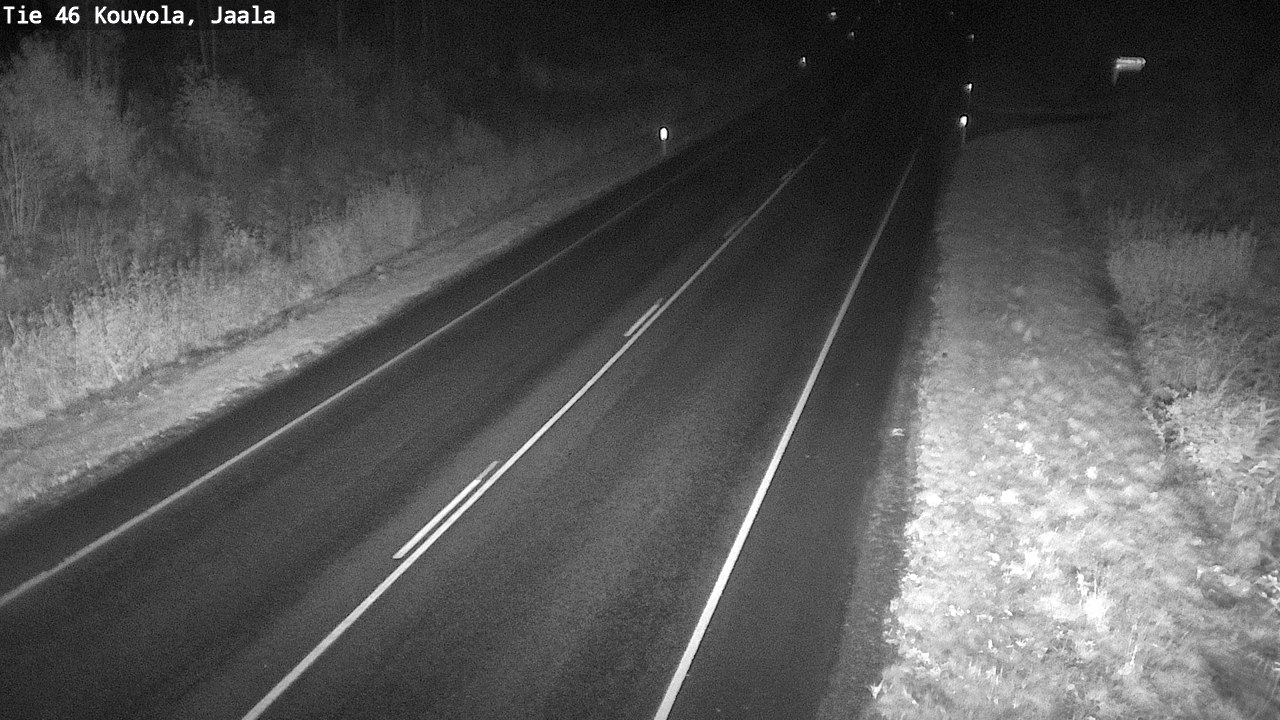 Weather Camera Image Road 46 Kouvola, Jaala, Kouvola, Kymenlaakso
