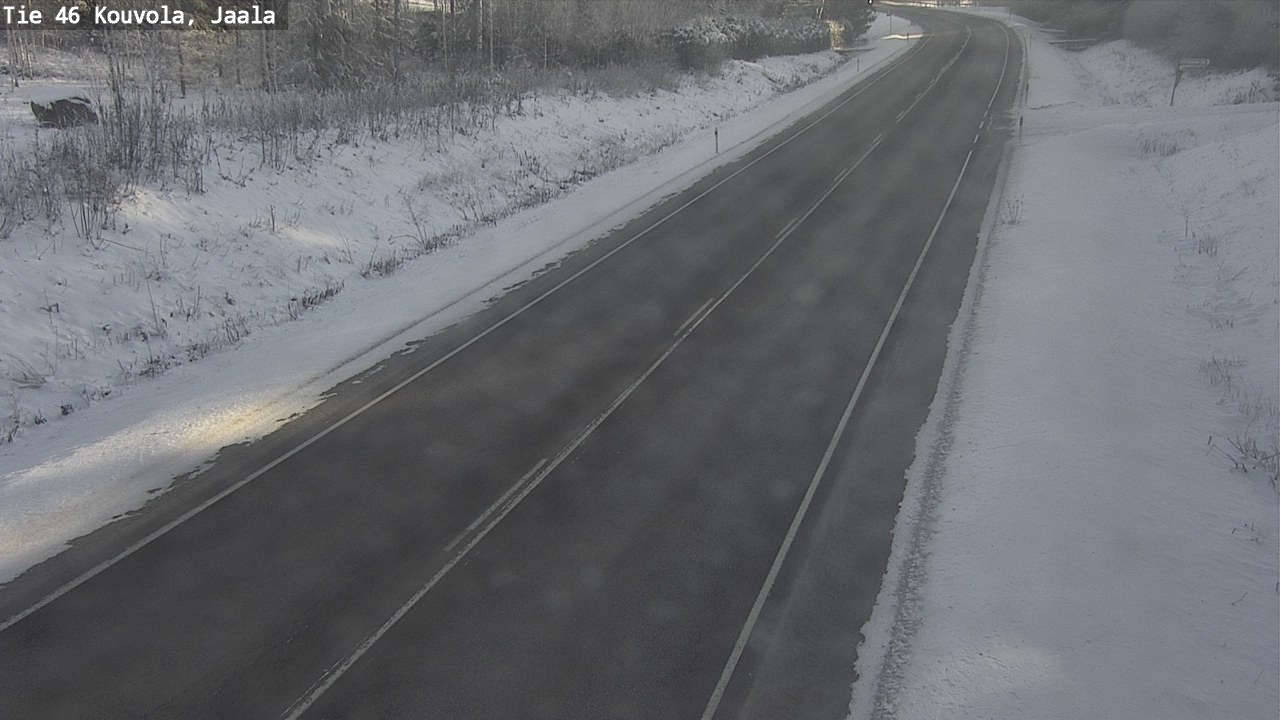 Weather Camera Image Väg 46 Kouvola, Jaala, Kouvola, Kymenlaakso