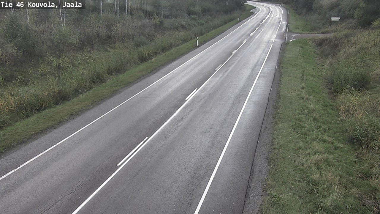 Weather Camera Image Road 46 Kouvola, Jaala, Kouvola, Kymenlaakso