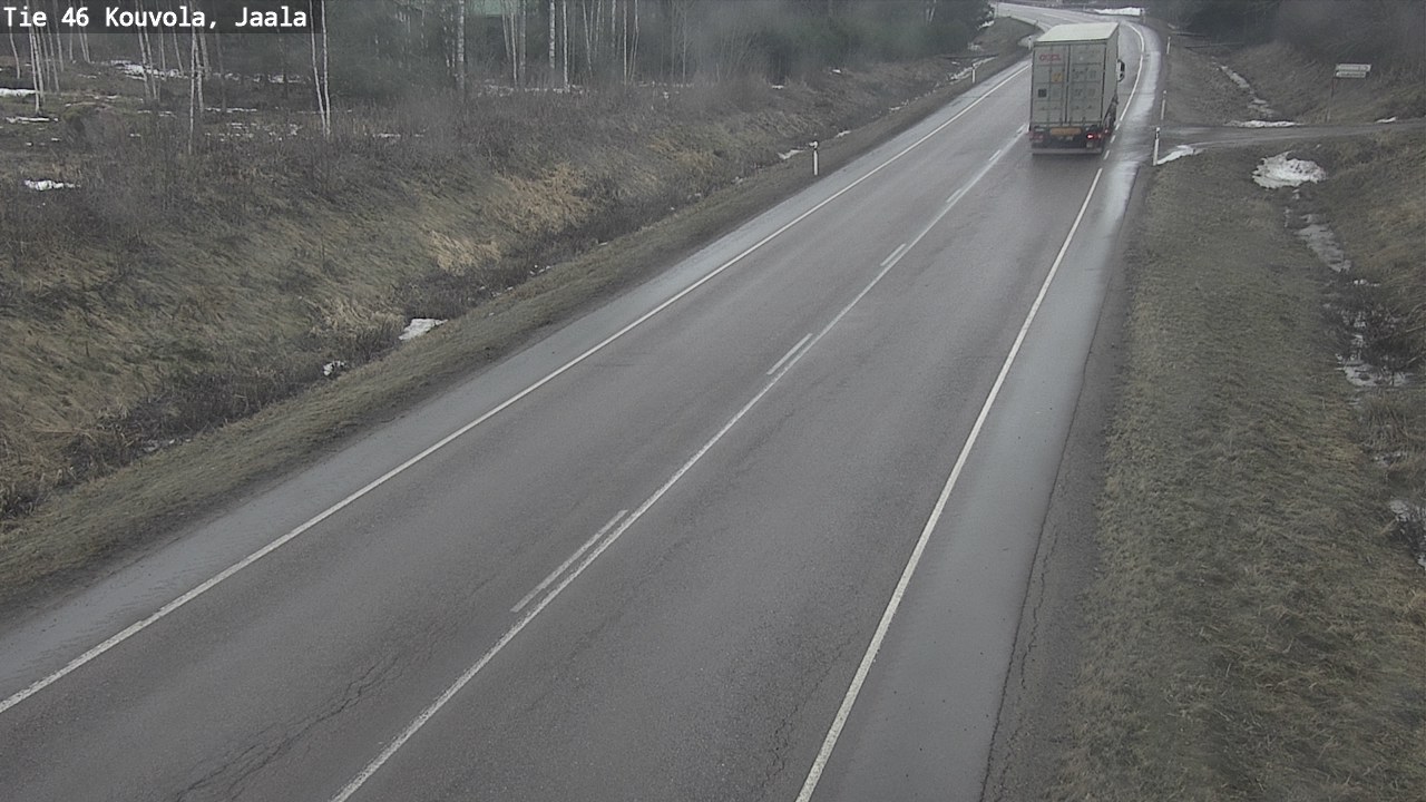 Weather Camera Image Road 46 Kouvola, Jaala, Kouvola, Kymenlaakso