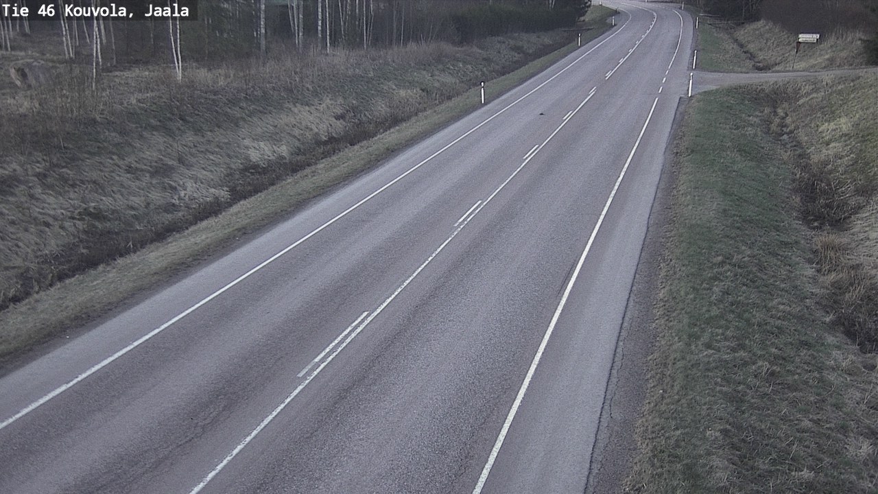 Weather Camera Image Road 46 Kouvola, Jaala, Kouvola, Kymenlaakso