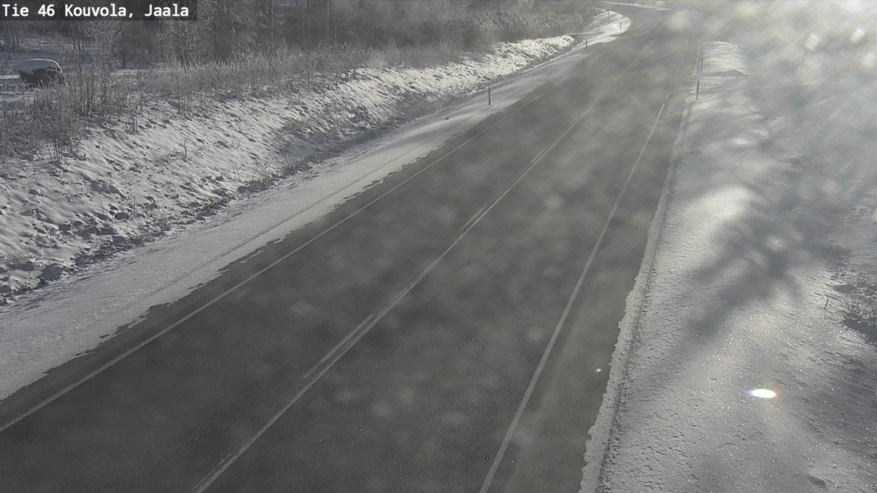 Weather Camera Image Väg 46 Kouvola, Jaala, Kouvola, Kymenlaakso