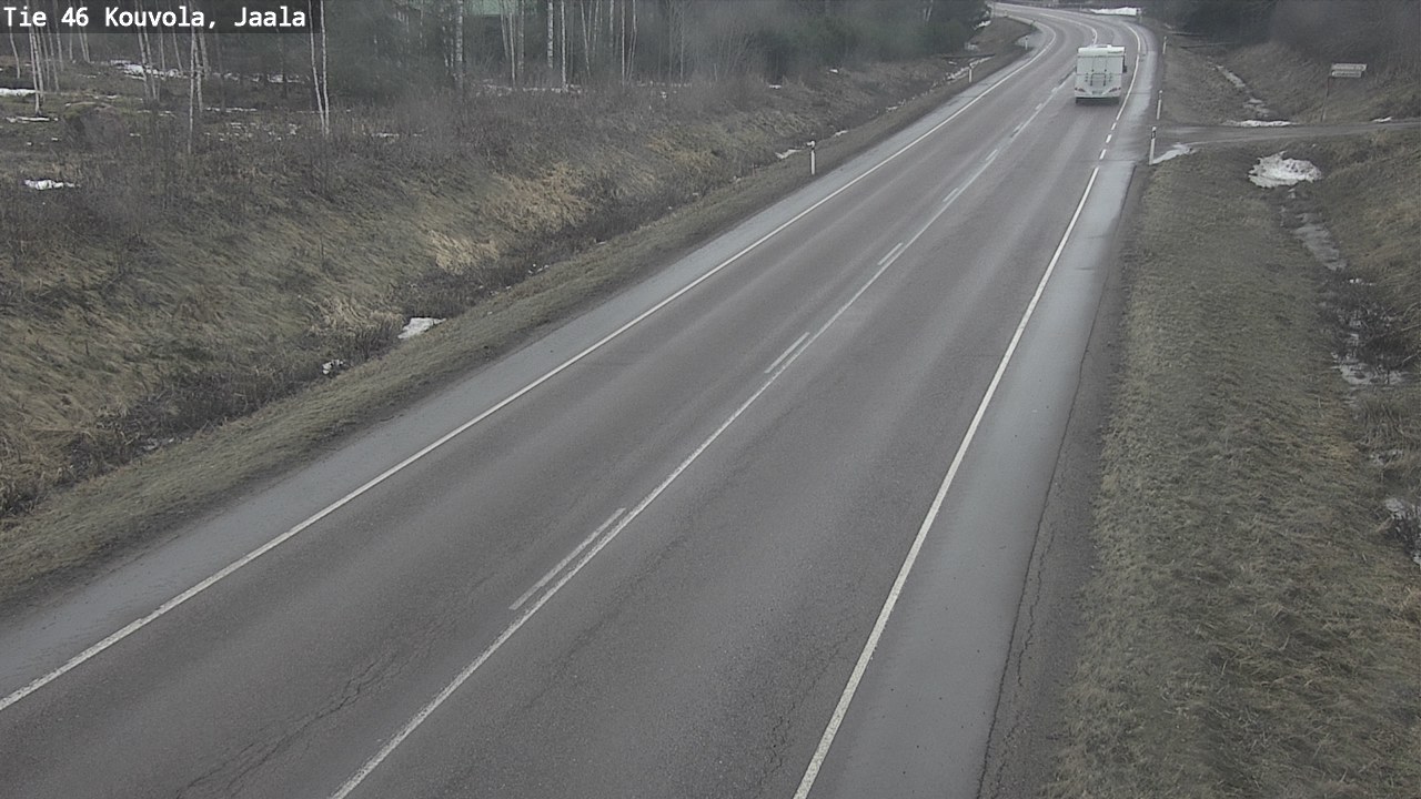 Weather Camera Image Road 46 Kouvola, Jaala, Kouvola, Kymenlaakso