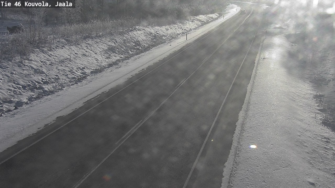 Weather Camera Image Väg 46 Kouvola, Jaala, Kouvola, Kymenlaakso