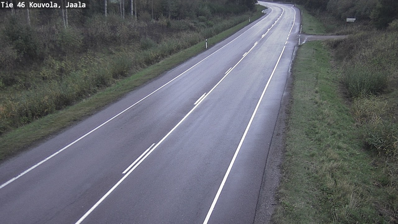 Weather Camera Image Road 46 Kouvola, Jaala, Kouvola, Kymenlaakso