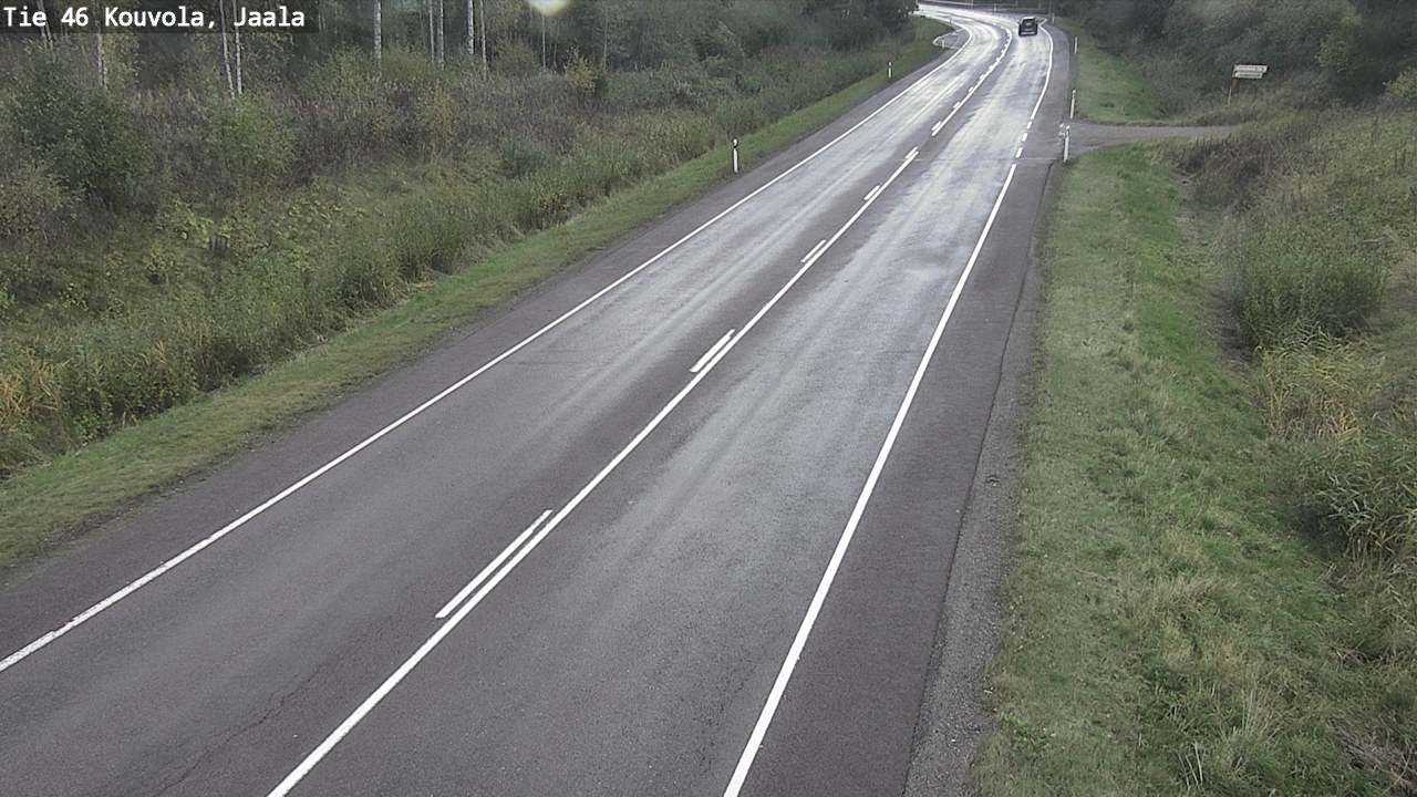 Weather Camera Image Road 46 Kouvola, Jaala, Kouvola, Kymenlaakso