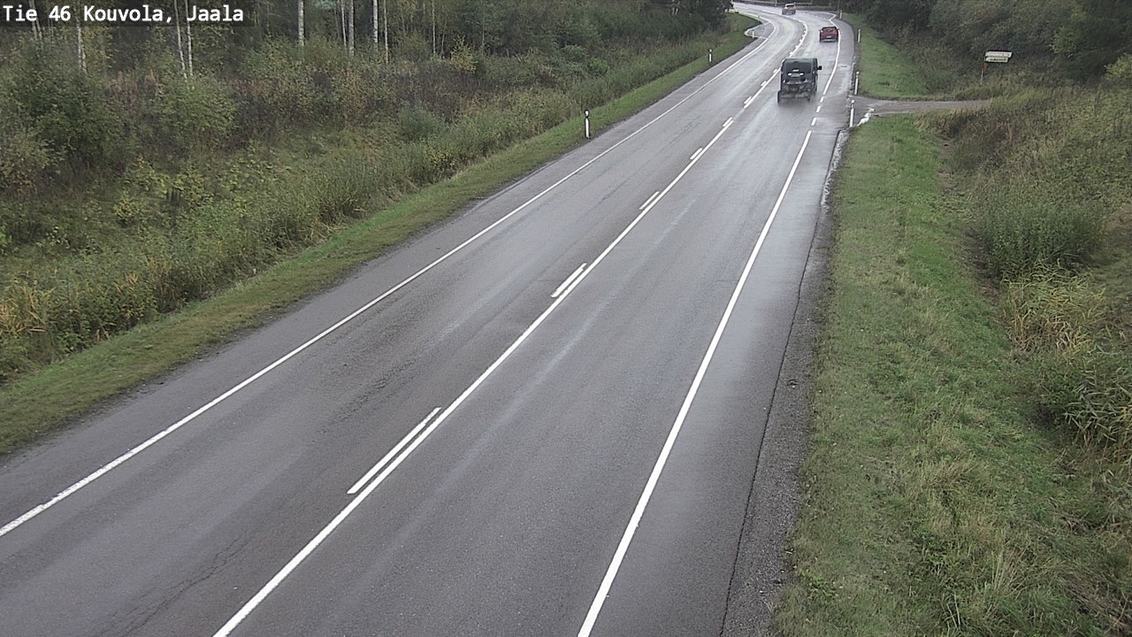 Weather Camera Image Road 46 Kouvola, Jaala, Kouvola, Kymenlaakso
