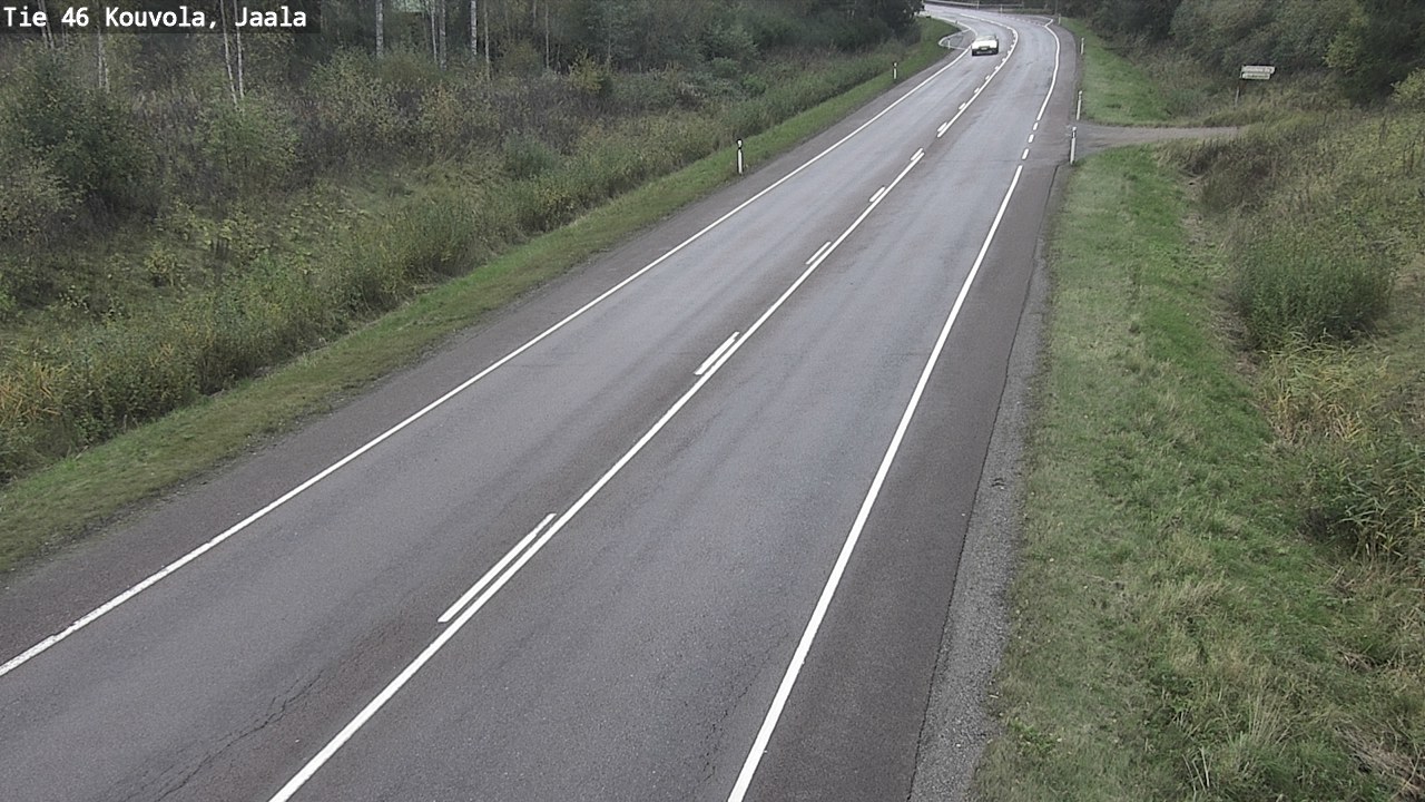 Weather Camera Image Road 46 Kouvola, Jaala, Kouvola, Kymenlaakso