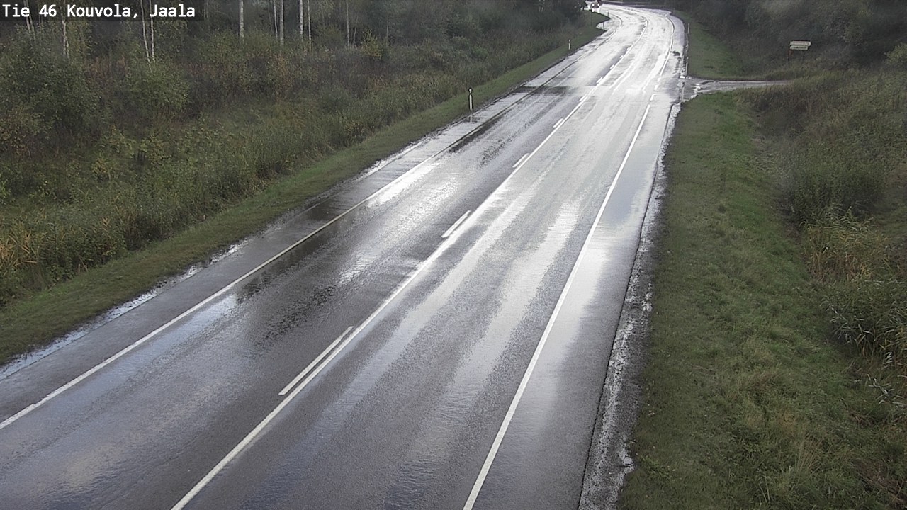 Weather Camera Image Road 46 Kouvola, Jaala, Kouvola, Kymenlaakso
