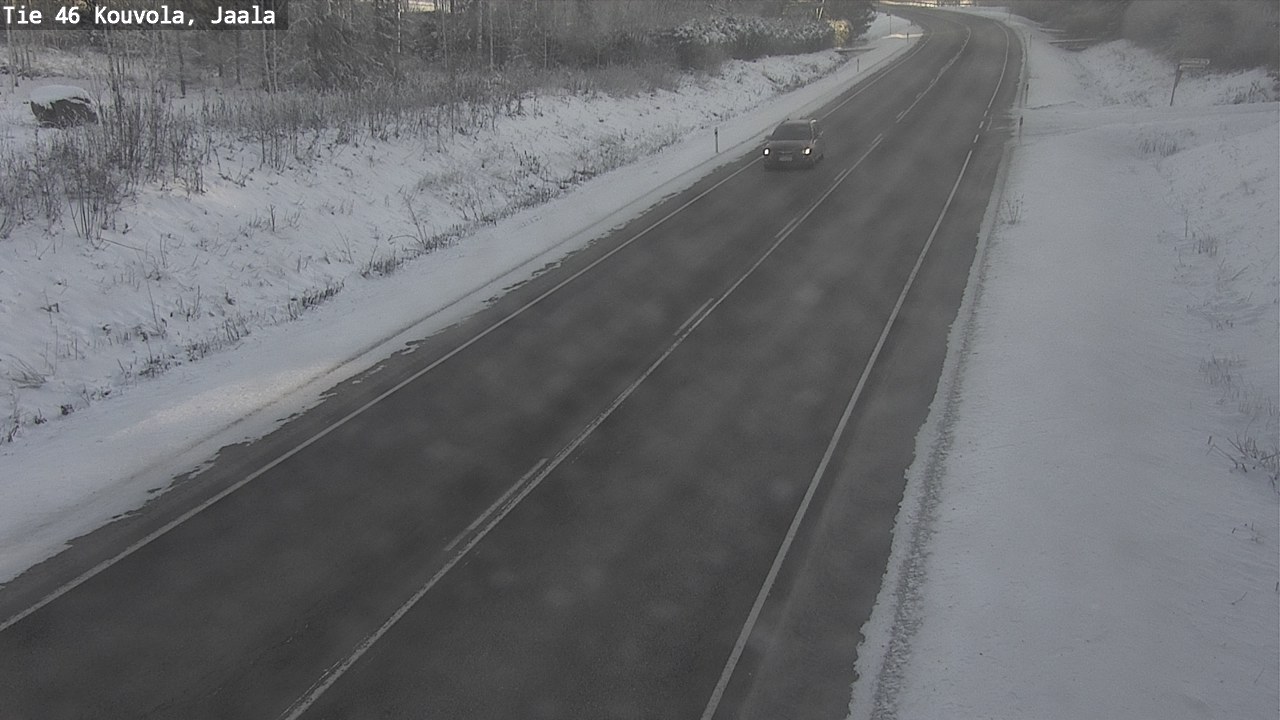 Weather Camera Image Väg 46 Kouvola, Jaala, Kouvola, Kymenlaakso