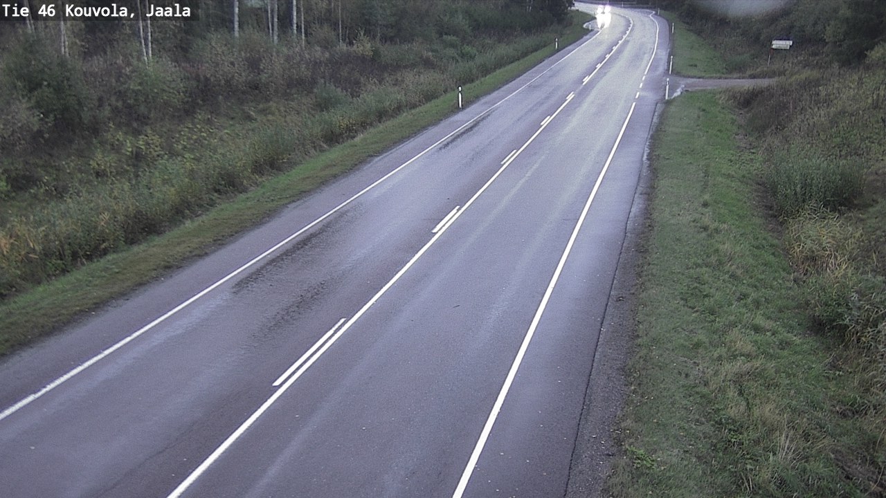 Weather Camera Image Road 46 Kouvola, Jaala, Kouvola, Kymenlaakso