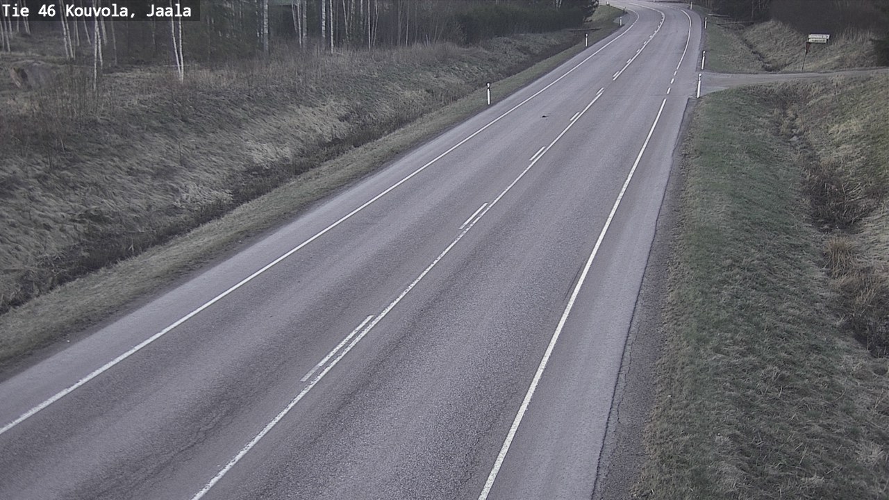 Weather Camera Image Road 46 Kouvola, Jaala, Kouvola, Kymenlaakso