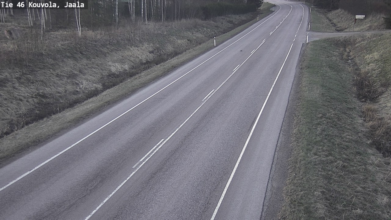 Weather Camera Image Road 46 Kouvola, Jaala, Kouvola, Kymenlaakso