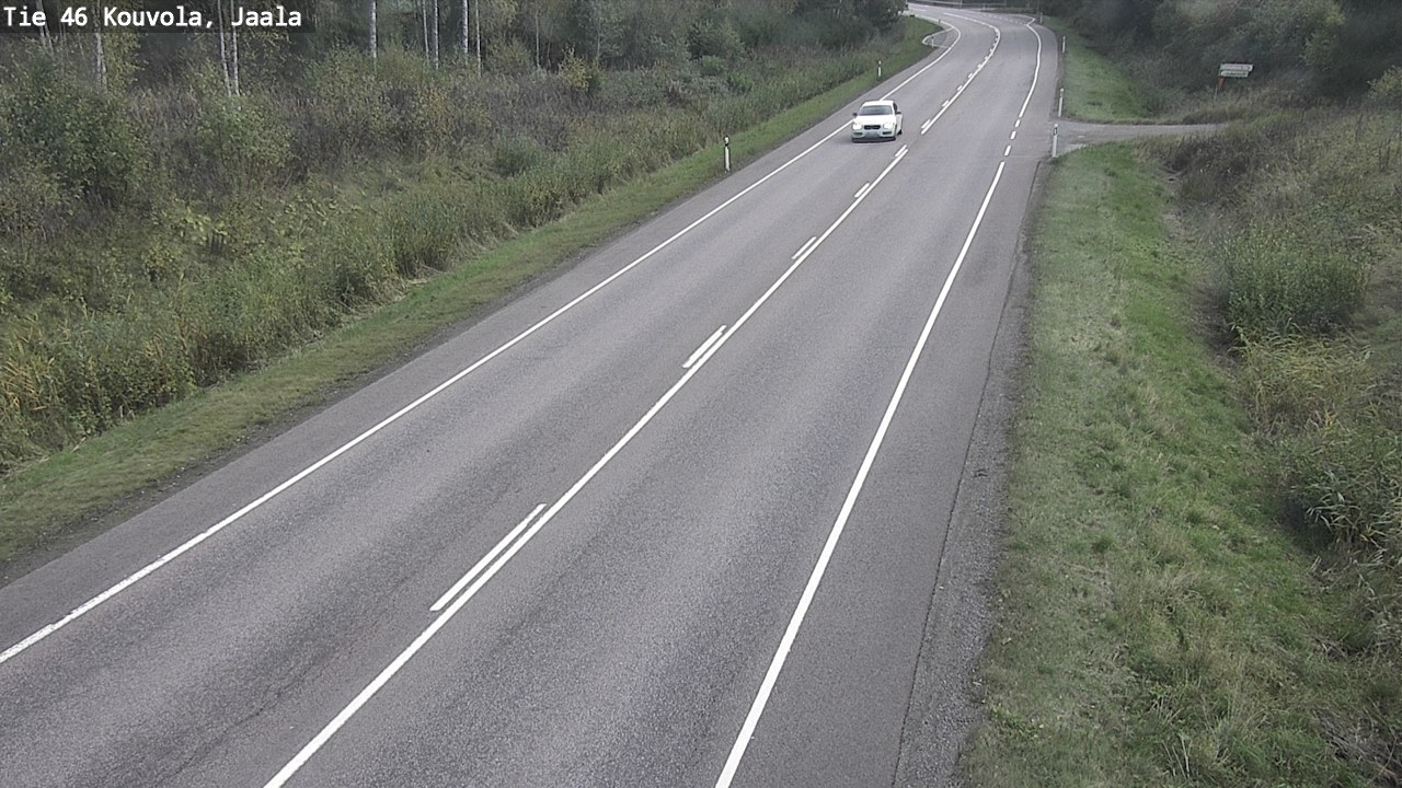 Weather Camera Image Road 46 Kouvola, Jaala, Kouvola, Kymenlaakso
