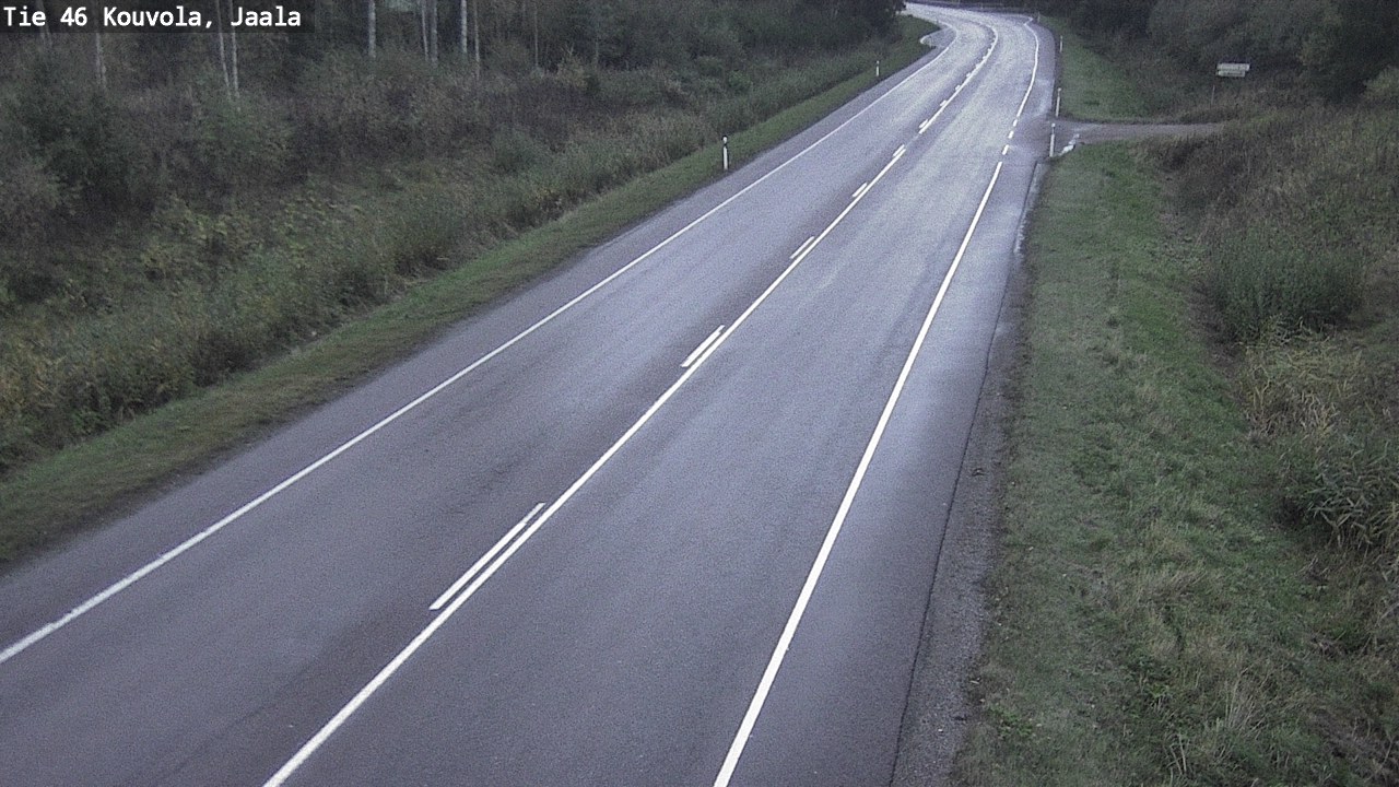 Weather Camera Image Road 46 Kouvola, Jaala, Kouvola, Kymenlaakso