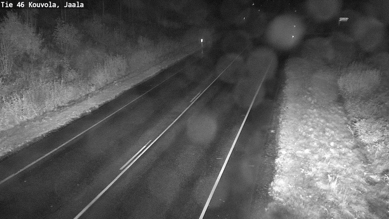 Weather Camera Image Road 46 Kouvola, Jaala, Kouvola, Kymenlaakso