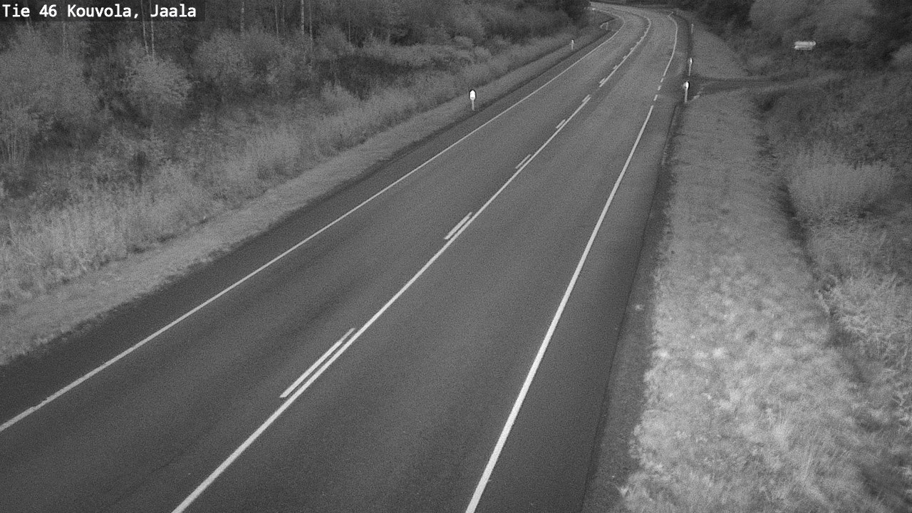 Weather Camera Image Road 46 Kouvola, Jaala, Kouvola, Kymenlaakso