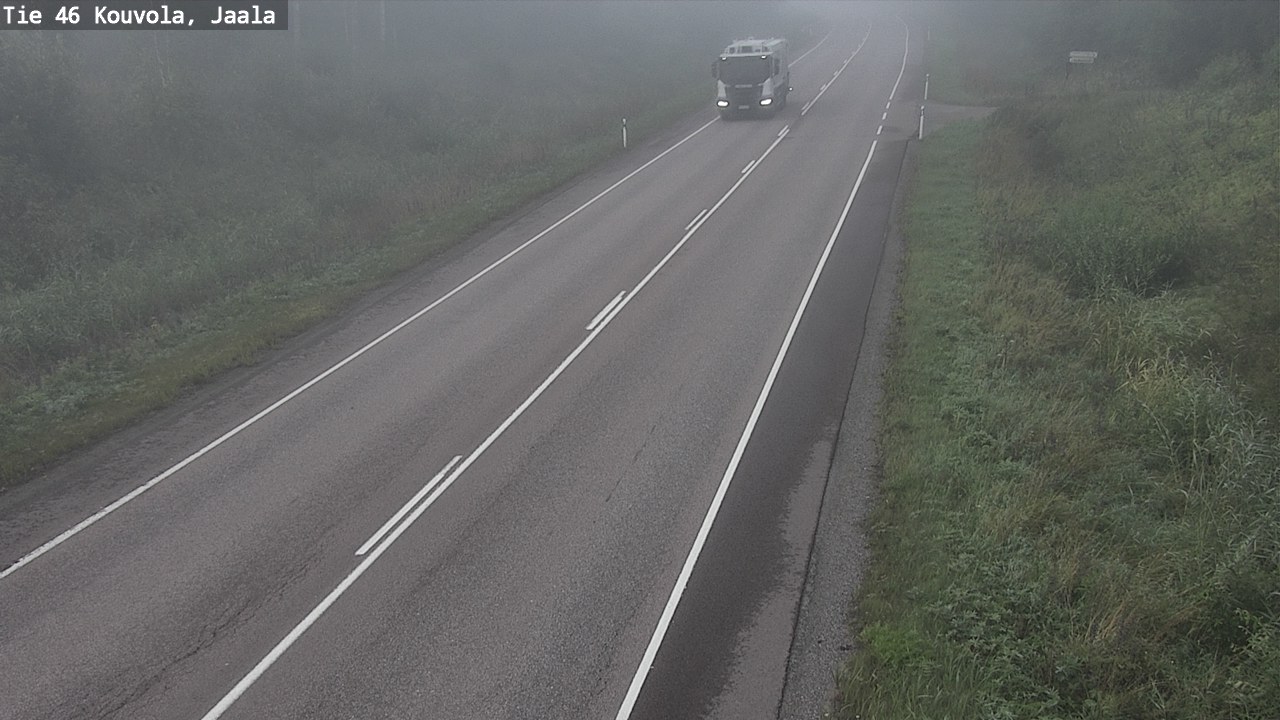 Weather Camera Image Road 46 Kouvola, Jaala, Kouvola, Kymenlaakso