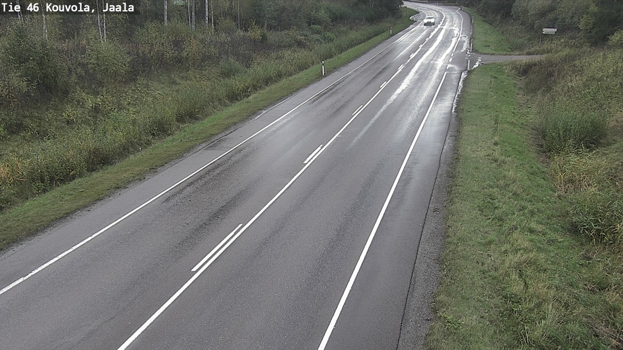 Weather Camera Image Road 46 Kouvola, Jaala, Kouvola, Kymenlaakso