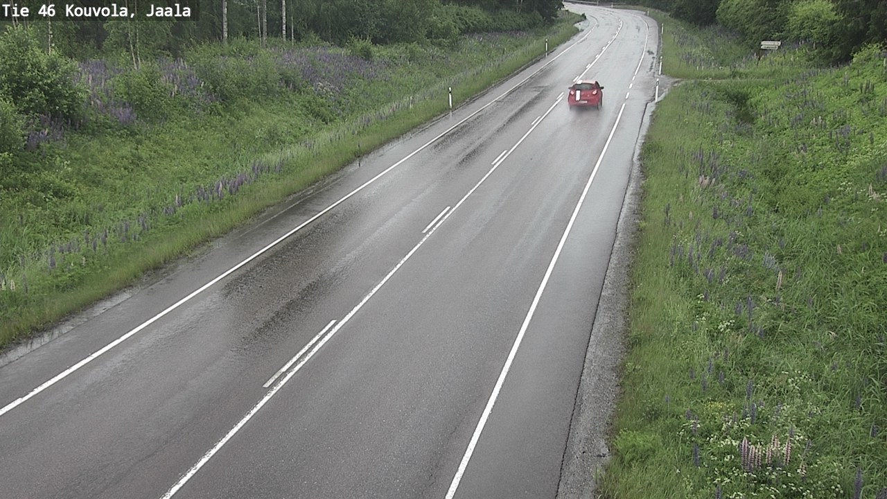 Weather Camera Image Väg 46 Kouvola, Jaala, Kouvola, Kymenlaakso