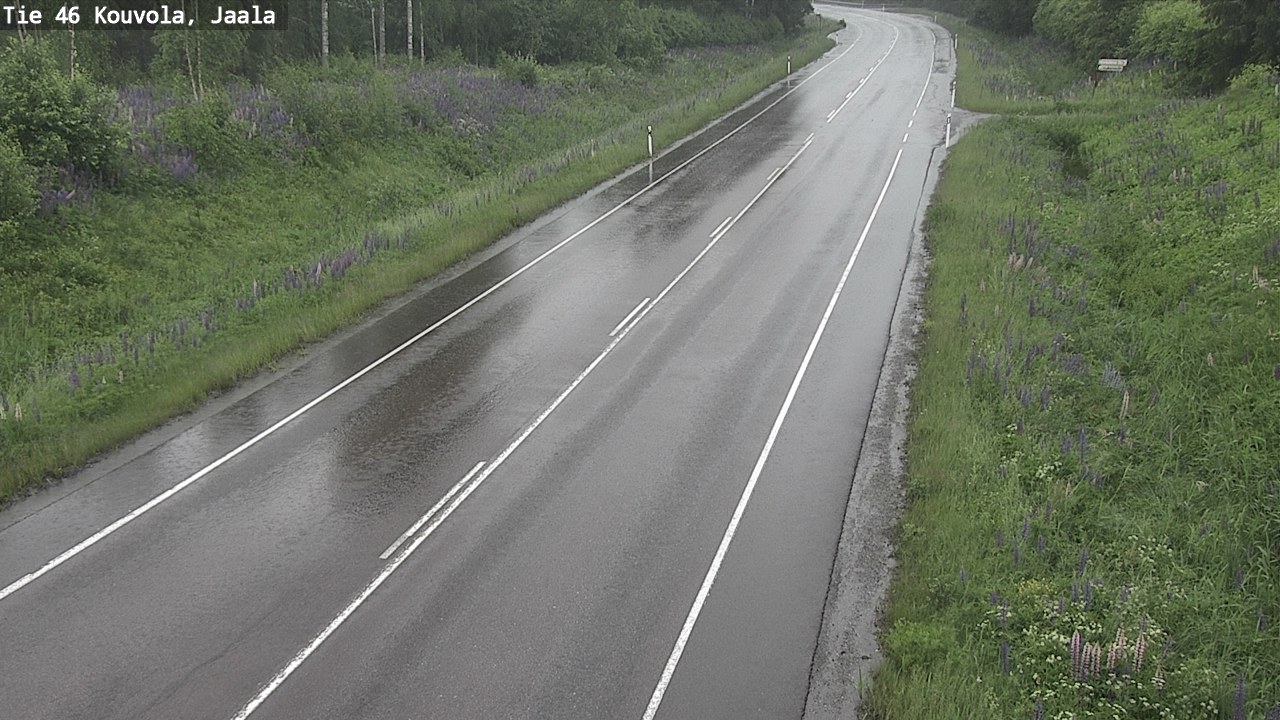 Weather Camera Image Väg 46 Kouvola, Jaala, Kouvola, Kymenlaakso