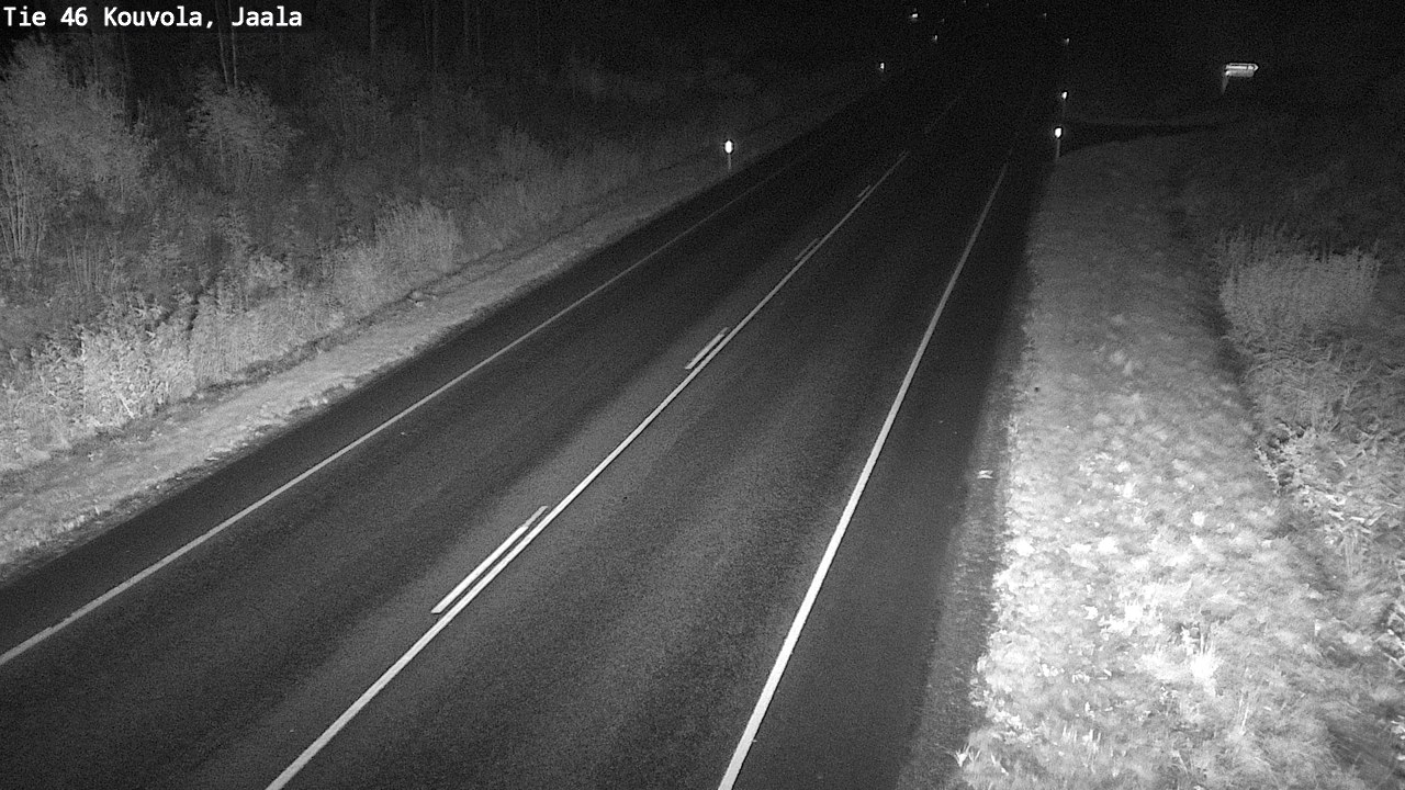 Weather Camera Image Road 46 Kouvola, Jaala, Kouvola, Kymenlaakso