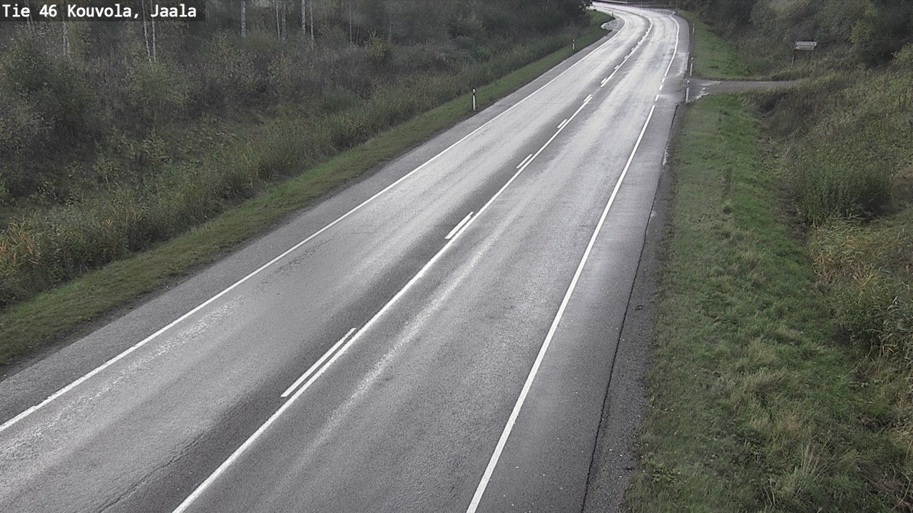 Weather Camera Image Road 46 Kouvola, Jaala, Kouvola, Kymenlaakso