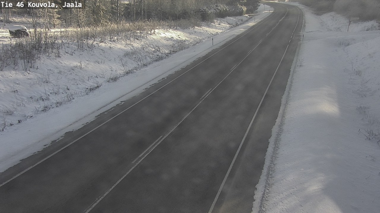 Weather Camera Image Väg 46 Kouvola, Jaala, Kouvola, Kymenlaakso
