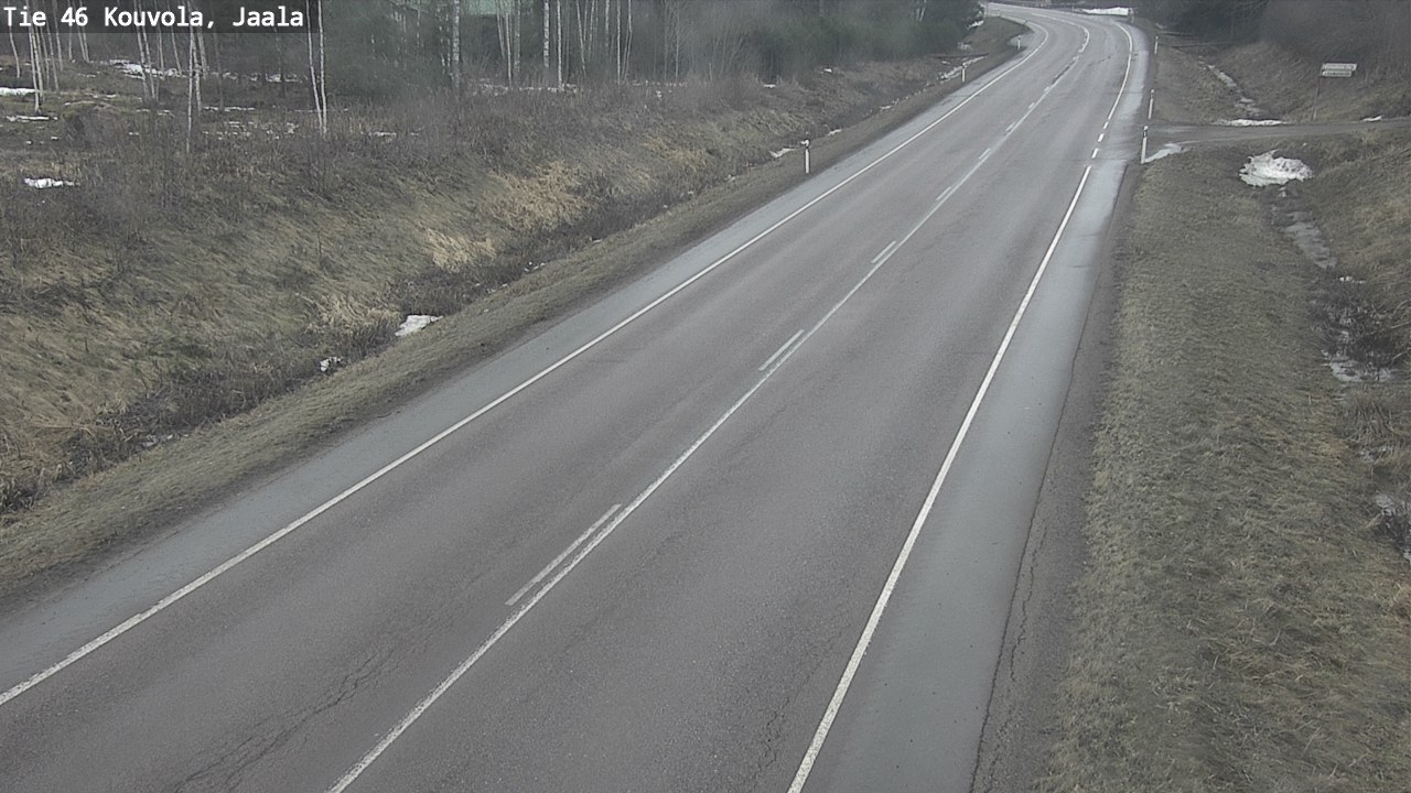 Weather Camera Image Road 46 Kouvola, Jaala, Kouvola, Kymenlaakso