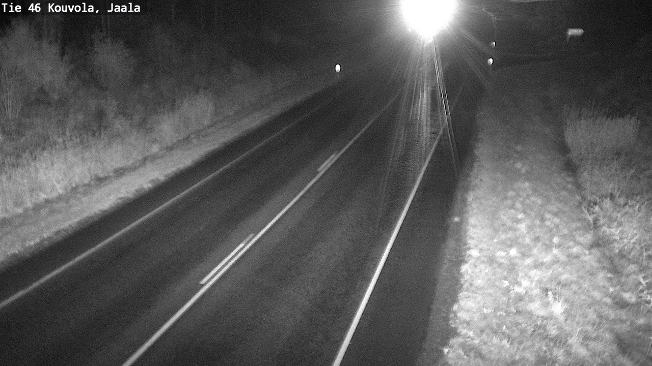 Weather Camera Image Road 46 Kouvola, Jaala, Kouvola, Kymenlaakso
