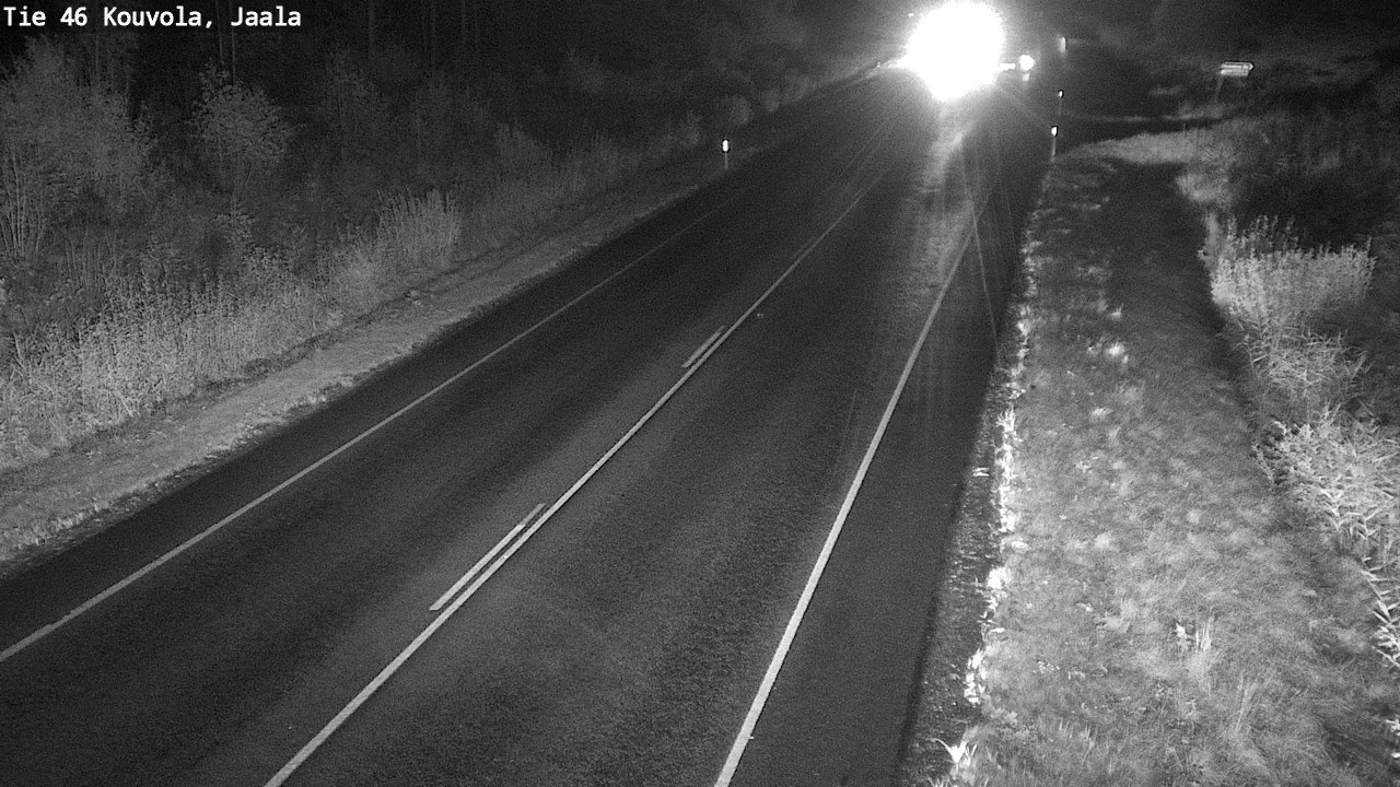 Weather Camera Image Road 46 Kouvola, Jaala, Kouvola, Kymenlaakso