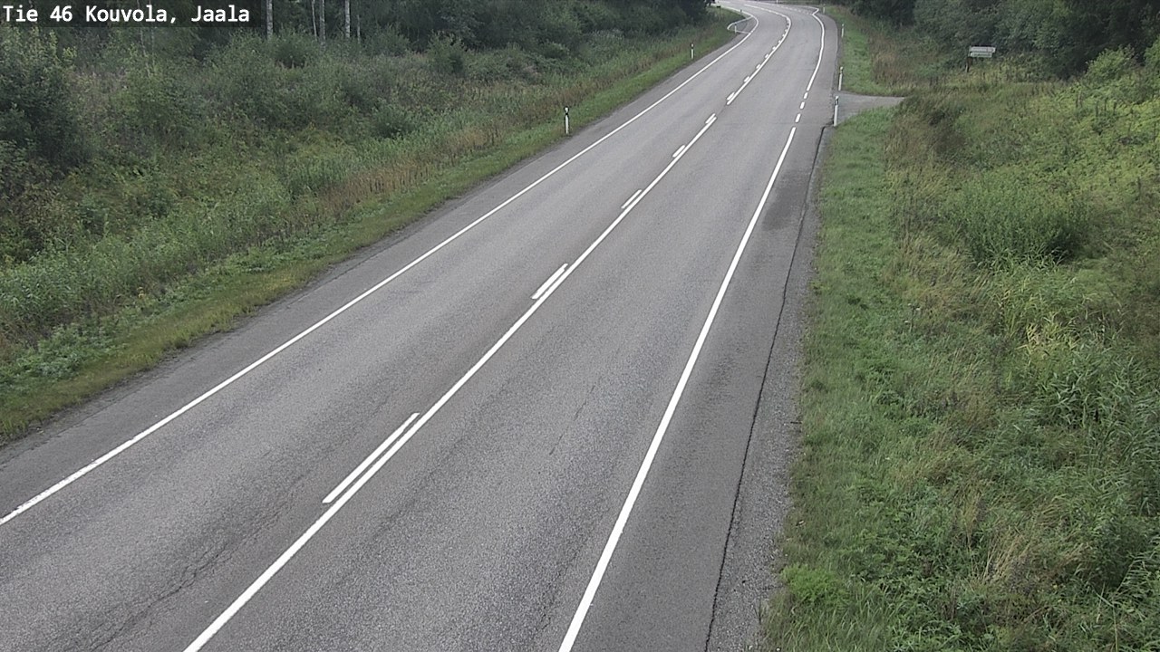 Weather Camera Image Väg 46 Kouvola, Jaala, Kouvola, Kymenlaakso