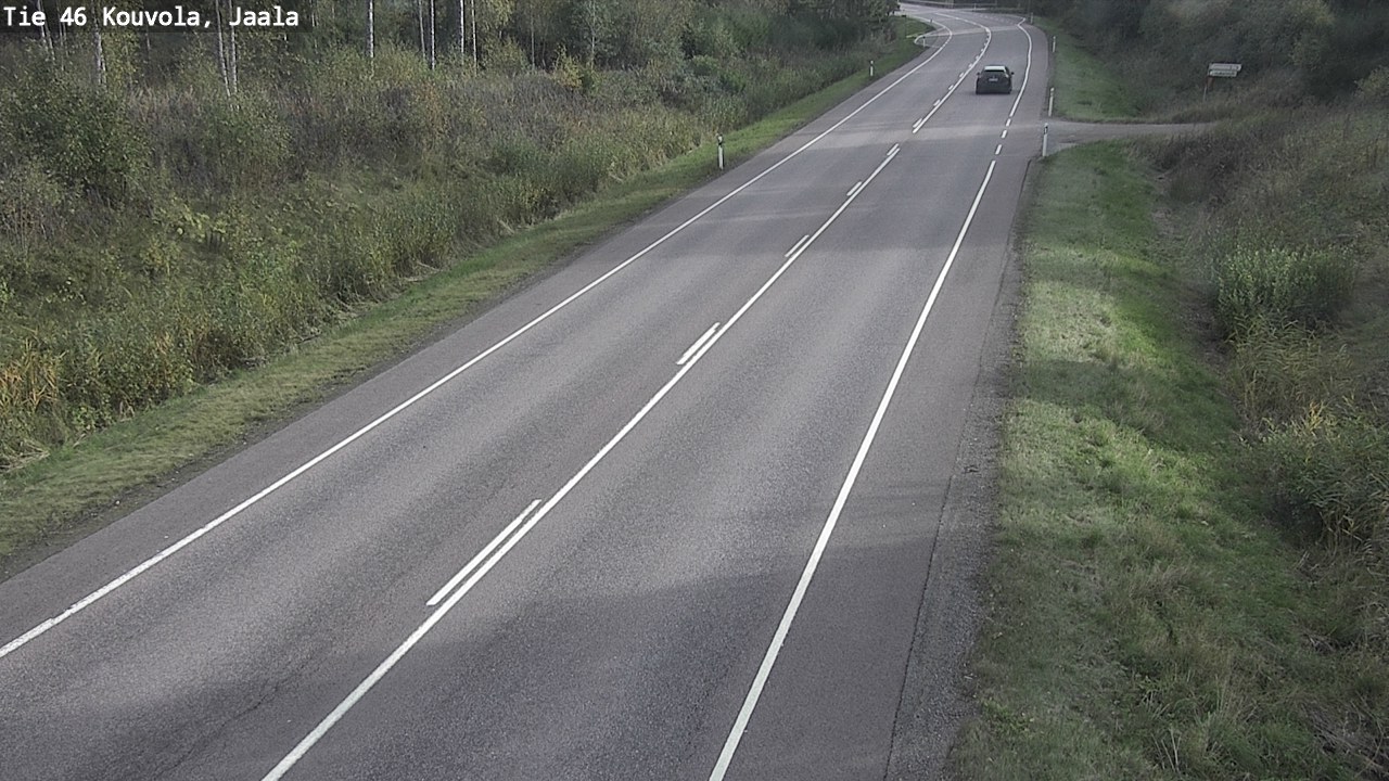 Weather Camera Image Road 46 Kouvola, Jaala, Kouvola, Kymenlaakso