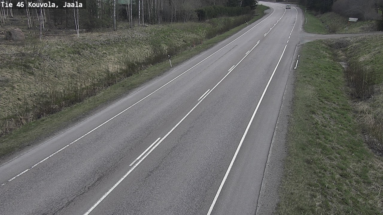 Weather Camera Image Road 46 Kouvola, Jaala, Kouvola, Kymenlaakso
