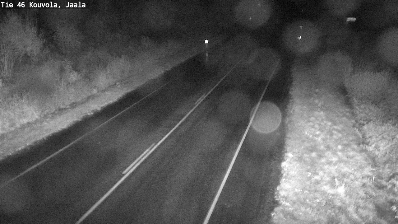Weather Camera Image Road 46 Kouvola, Jaala, Kouvola, Kymenlaakso