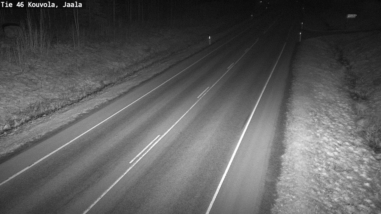 Weather Camera Image Väg 46 Kouvola, Jaala, Kouvola, Kymenlaakso