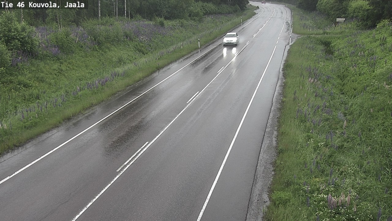 Weather Camera Image Väg 46 Kouvola, Jaala, Kouvola, Kymenlaakso