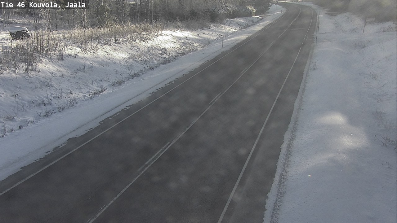 Weather Camera Image Väg 46 Kouvola, Jaala, Kouvola, Kymenlaakso