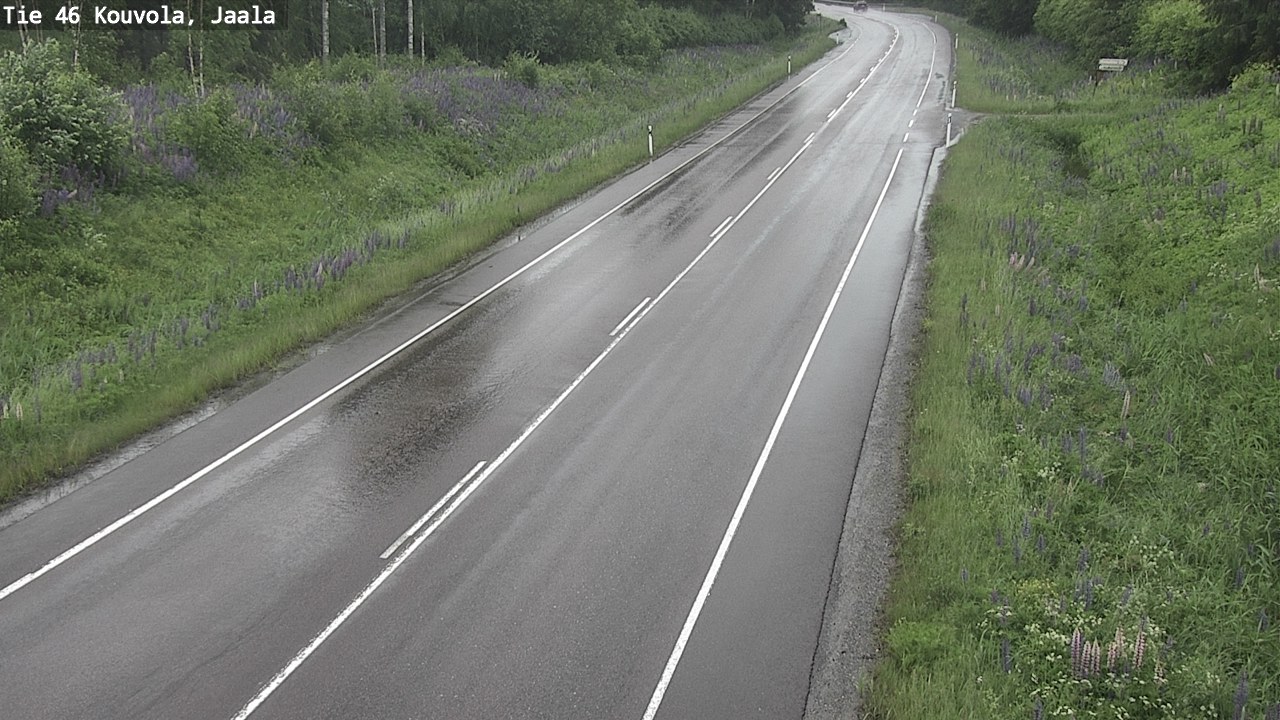 Weather Camera Image Väg 46 Kouvola, Jaala, Kouvola, Kymenlaakso