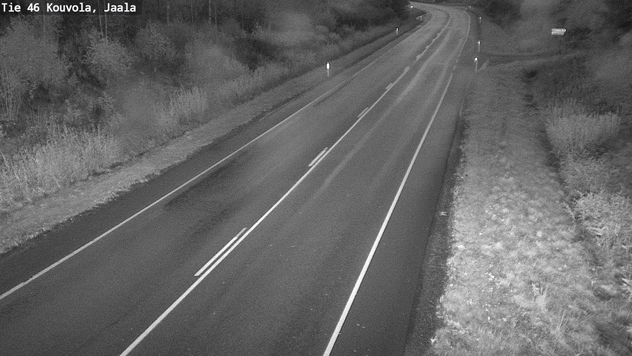Weather Camera Image Road 46 Kouvola, Jaala, Kouvola, Kymenlaakso