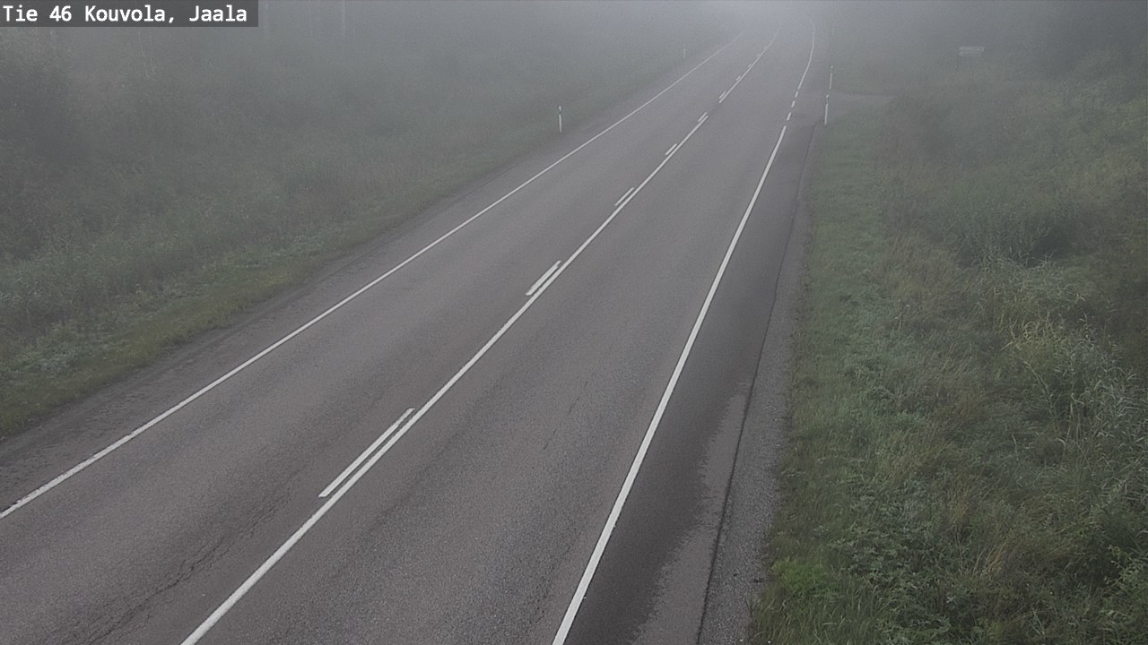 Weather Camera Image Road 46 Kouvola, Jaala, Kouvola, Kymenlaakso