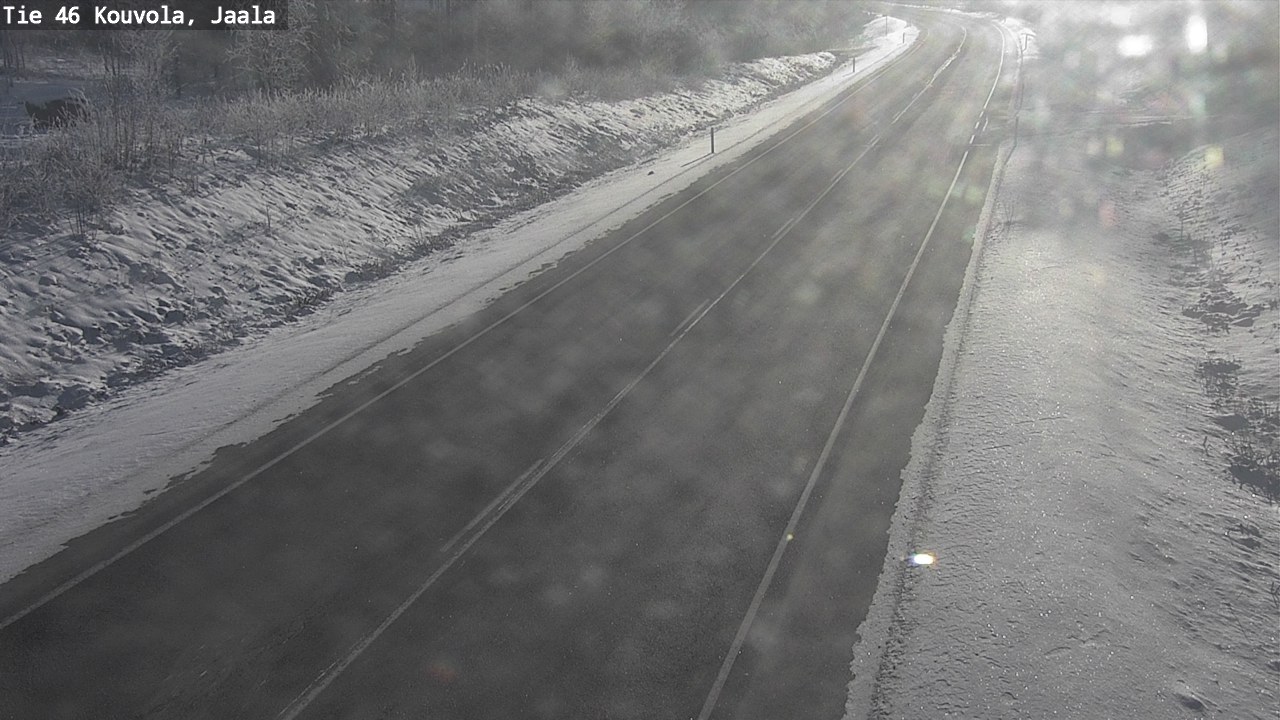 Weather Camera Image Väg 46 Kouvola, Jaala, Kouvola, Kymenlaakso