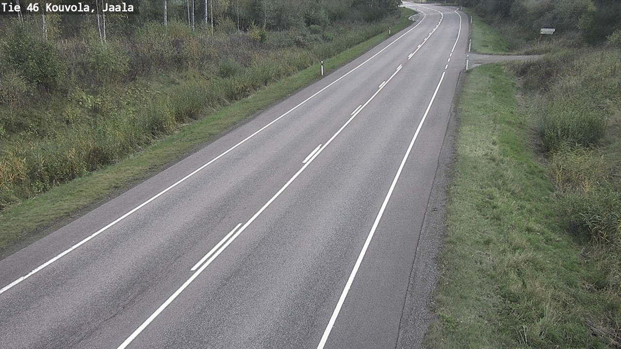 Weather Camera Image Road 46 Kouvola, Jaala, Kouvola, Kymenlaakso
