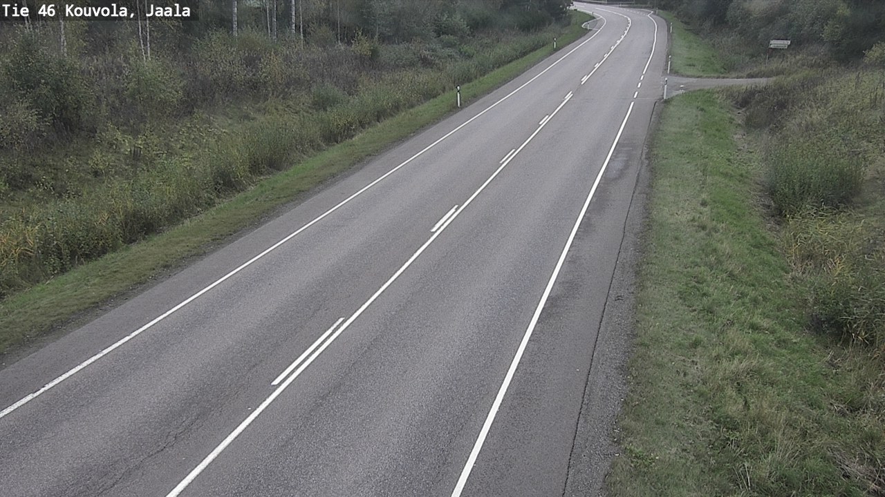 Weather Camera Image Road 46 Kouvola, Jaala, Kouvola, Kymenlaakso